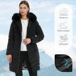 Molemsx Women's Slim Fit Warm Puffer Jacket