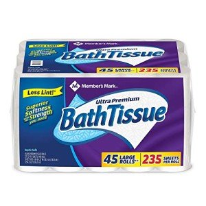 AI-Powered Ultra Soft Bath Tissue, 2-Ply Rolls