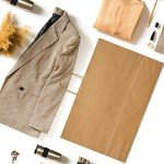 Bulk 100-Pcs Brown Paper Gift Bags with Handles