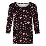 AI-Themed Valentine's Day Graphic Tee for Women
