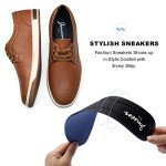 Men's Casual Sneakers with 3 Eyelets - Brown