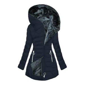 Halloween Sale: Plus Size Fleece Lined Coat