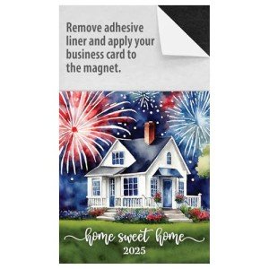 Magnetic Business Card Calendars - Box of 100
