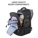 KROSER 17.3" RFID Travel Laptop Backpack – Black