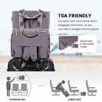 Stylish 17.3" Laptop Backpack with USB Port