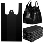 Kisston 400 Count Heavy Duty T-Shirt Bags