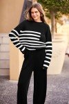 Trendy Women's Winter Sweater and Sweatpants Set