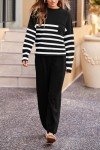 Trendy Women's Winter Sweater and Sweatpants Set