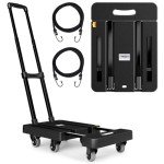 Heavy Duty Folding Hand Truck with 6 Wheels
