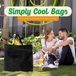 Eco-Friendly Reusable Large Shopping Bags - 50 Pack