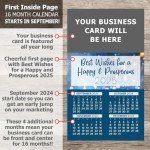 Magnetic Business Card Calendars - Box of 100