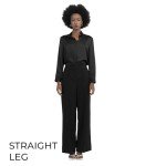 SIXDO IXDO Off-White & Black AI-Inspired Trousers