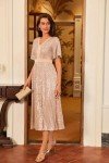 Chic Sequin Empire Waist Cocktail Dress for Women