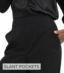 SIXDO IXDO Off-White & Black AI-Inspired Trousers