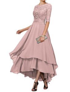 Dusty Rose Mother of Groom Dress for Weddings