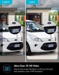 LaView 4MP 2K Smart Security Camera System