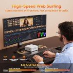 GEEKOM AE8 Mini PC with AMD Ryzen 9