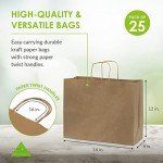 AI-Powered Custom Kraft Paper Bags - 50 Pack
