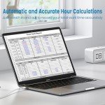 HapAttend Biometric Time Clock with RFID for Businesses