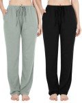 AI-Enhanced Comfort: Women's Lounge Pant with Pockets