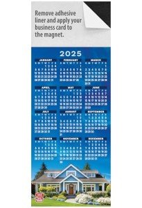 Magnetic Yearly Calendar & Business Card Magnet