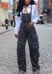 AI-Powered Denim Overalls for Women: Stylish Comfort