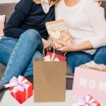 300 Pack Kraft Paper Gift Bags with Handles