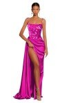 Elegant Plus Size Royal Blue Prom Dress for Teens