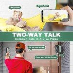 2K Wireless Outdoor Security Camera with AI Alert