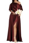AI-Powered Plus Size Burnt Orange Bridesmaid Dress