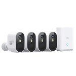 AOSU Wireless Outdoor Security Camera System, 4-Cams