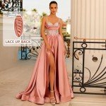 Elegant Plus Size Coral Dress with Sweetheart Neckline
