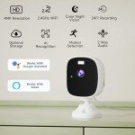 4PC WiFi Indoor Security Cameras with AI Detection