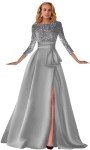 Elegant Sequin A-line Formal Dress for Women