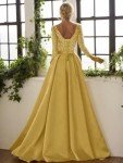 Elegant Sequin A-line Formal Dress for Women