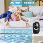 AI-Powered 2K WiFi Indoor Security Camera