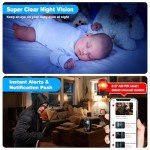 AI-Powered 2K WiFi Indoor Security Camera