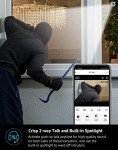 LaView 4MP Starlight Security Camera with Alexa Compatibility