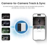 AOSU 4K Wireless Outdoor Security Camera Kit