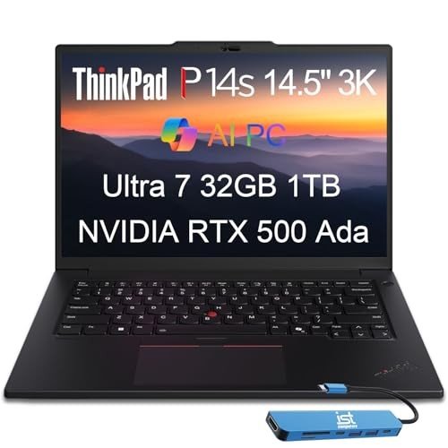 Lenovo ThinkPad P14s Gen 5 AI Workstation Laptop