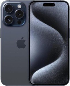Apple iPhone 15 Pro 256GB in Blue Titanium