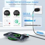15W Fast Wireless Charger for Google Pixel & Samsung