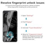 OMOTON 3 Glass Screen Protectors + 2 Camera Lens Protectors