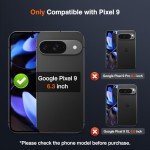 Google Pixel 9 Screen & Camera Lens Protectors 2-Pack