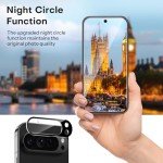OMOTON 3+2 Pack Google Pixel 9 Pro XL Protectors