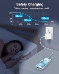 20W USB C Fast Charger 2-Pack with 6FT Cable