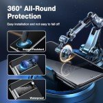 LK 2 Pack Google Pixel 8 Pro Screen Protectors + Lens