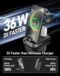 3-in-1 Charger Station for Samsung Devices