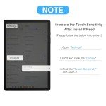 2-Pack Tempered Glass Screen Protector for Galaxy Tab A9 Plus