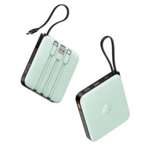 Compact 10,000mAh Fast Charging Power Bank